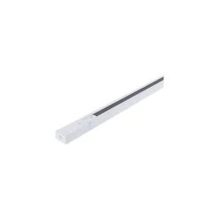 Komplett set 1-Fas Rail 2 Meter Vit | incl. 6x Spot + GU10 2700K 3W Dimbar + Ändkåpa, Strömkontakt och I-Anslutningsstycke