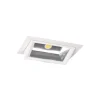 LED Downlight Wallwasher Wally Maxi Vit 46W 6400lm 70x75D - 840 Kallvit - 238x145mm