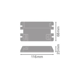 Ledvance Bulkhead Combo Runda Nöd KIT