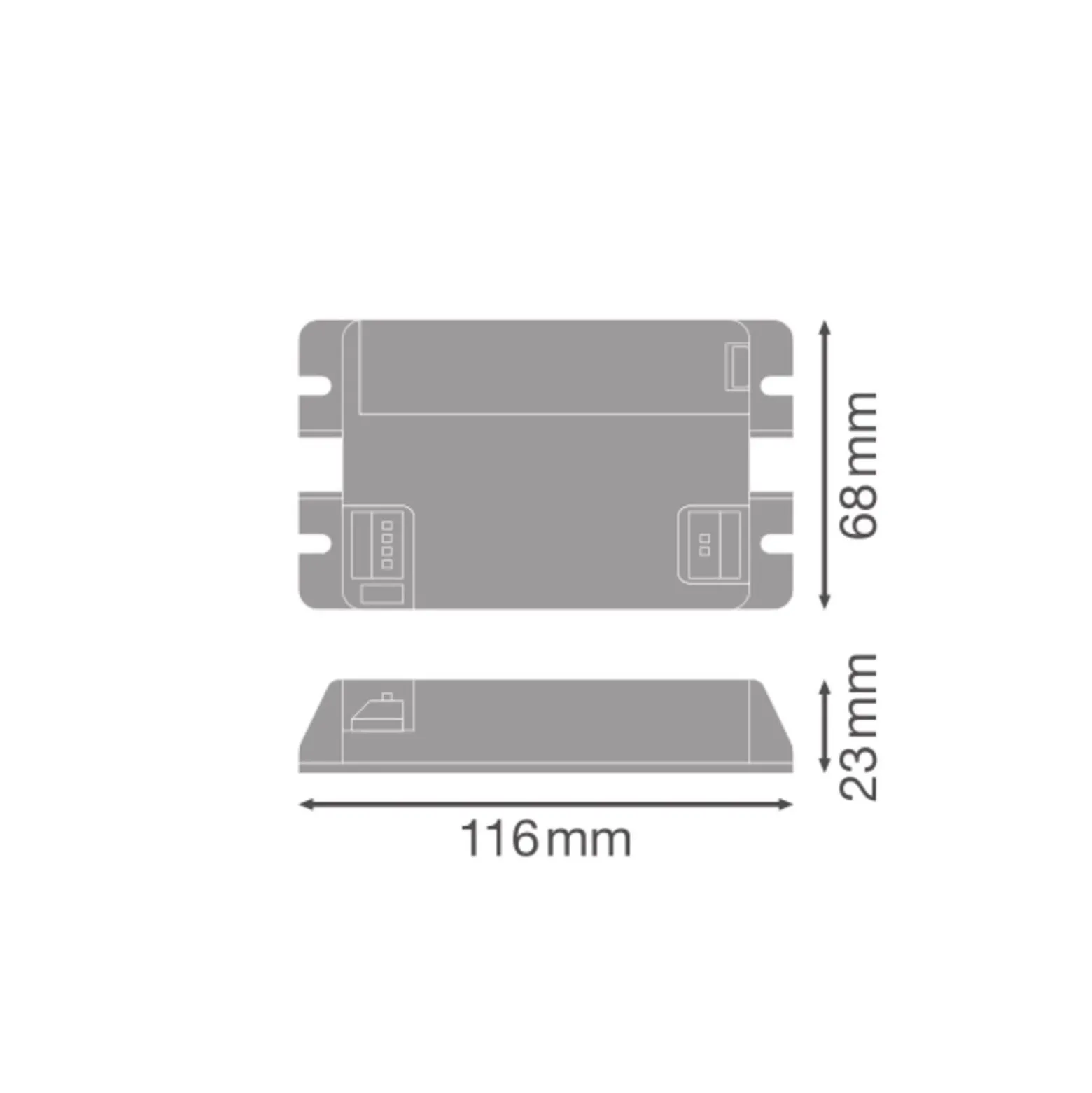 Ledvance Bulkhead Combo Runda Nöd KIT