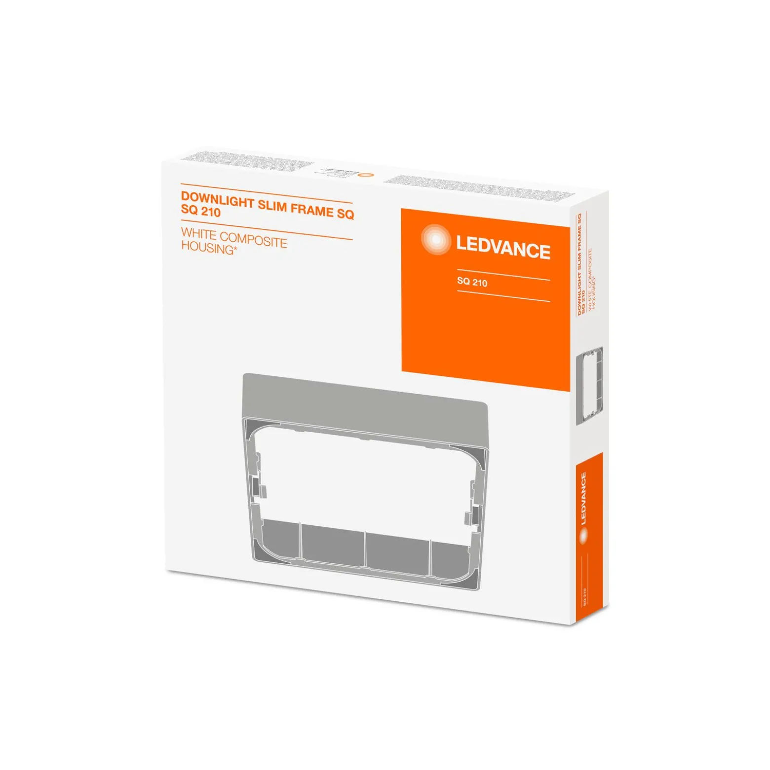 Ledvance Downlight Ram Värde Fyrkant For SQ210