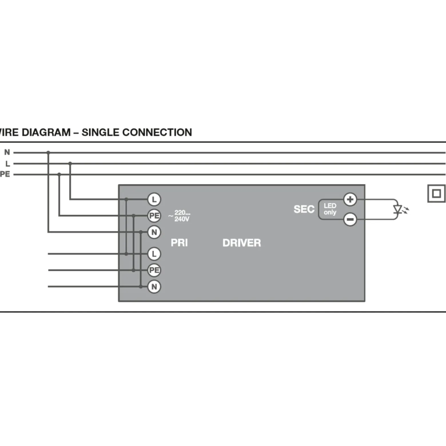 Ledvance Dr Ds-V-42/220-240/1150 Pl Comp