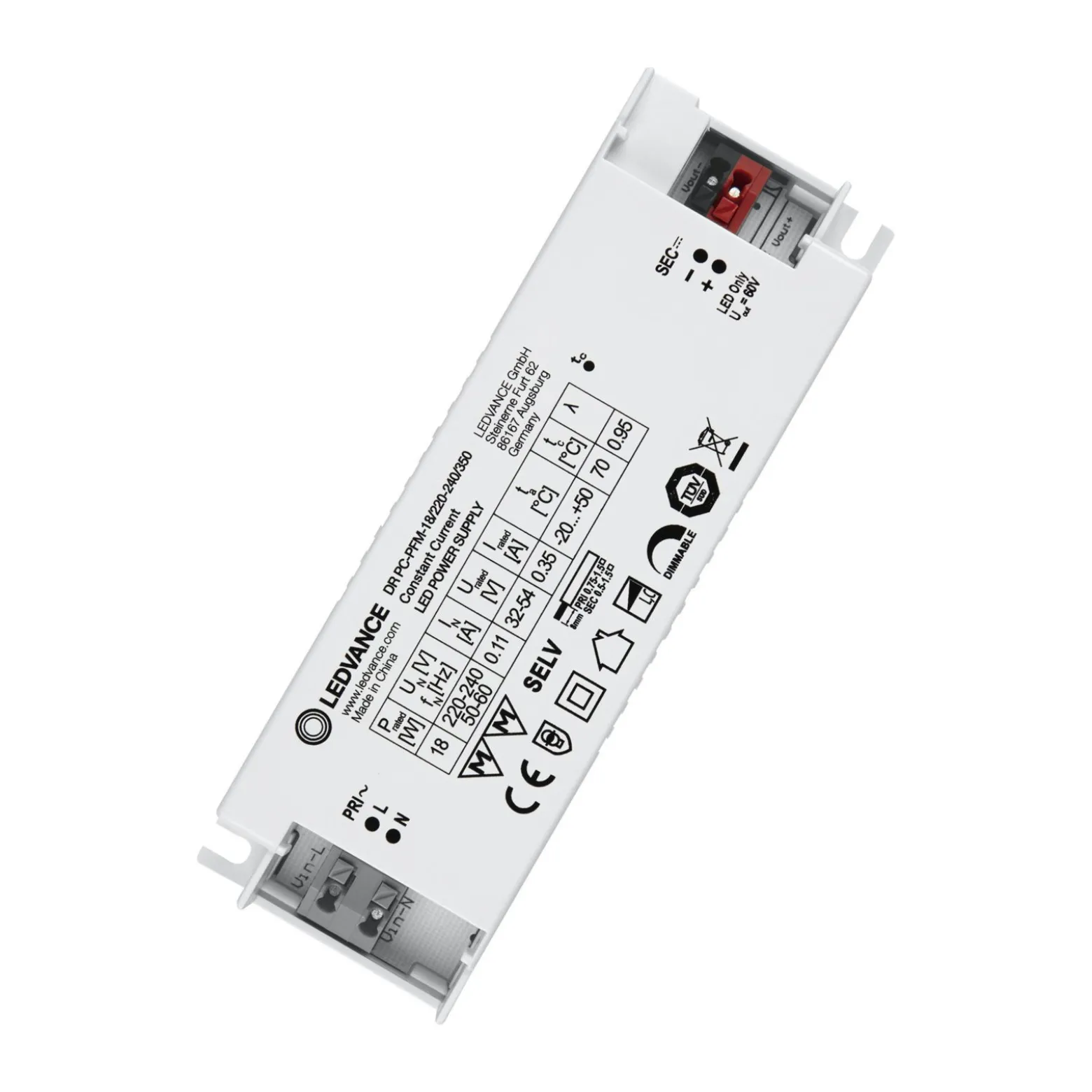 Ledvance Drivdon Performance 18W 350 PC
