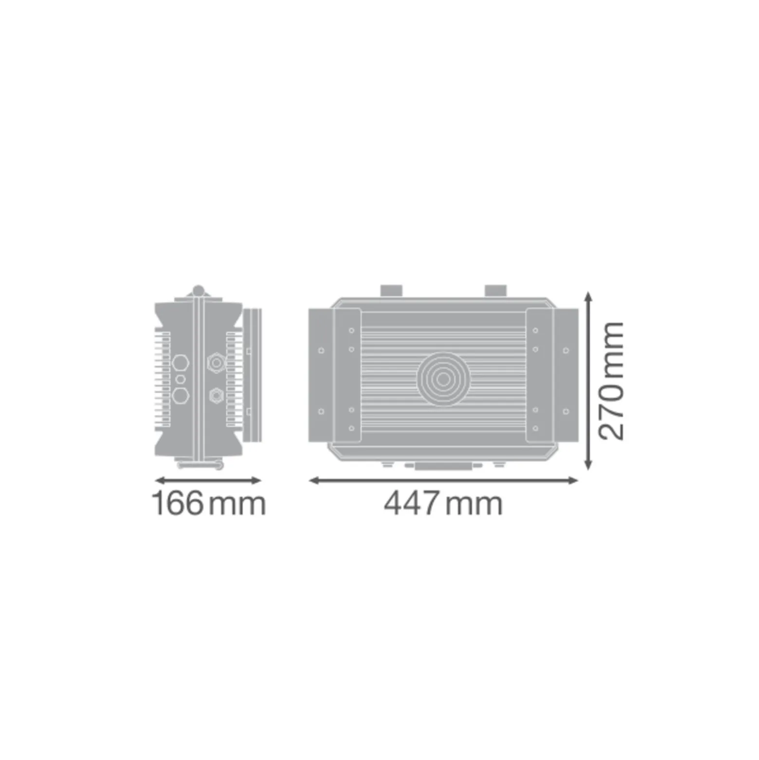 Ledvance Floodlight Max strömförsörjning Vägg 1200W