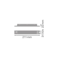 Ledvance LED Drivdon Linjär - Dip Växla - 40/220-240/475 L NSV