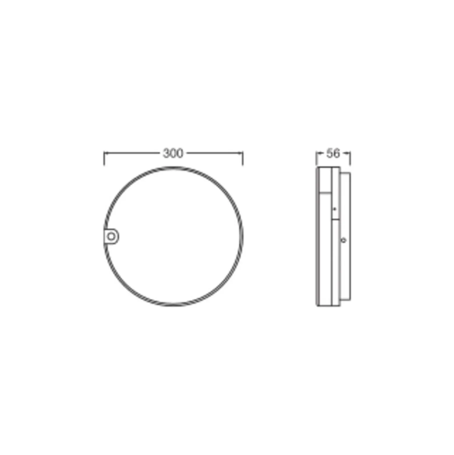 Ledvance LED Plafond Surface Disc Vit 21W 2520lm - 830-840 CCT | IP20 - Rörelse- och Ljussensor