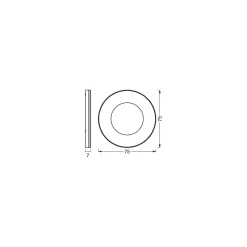 Ledvance LED Spot Spot Magnet Vit 8W 390lm 100D - 830 Varm Vit | 75mm - Dimbar