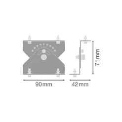 Ledvance Lowbay Flex Angulation Mount Kit Vit