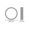 Ledvance Surface Plafond Ring 250 Vit