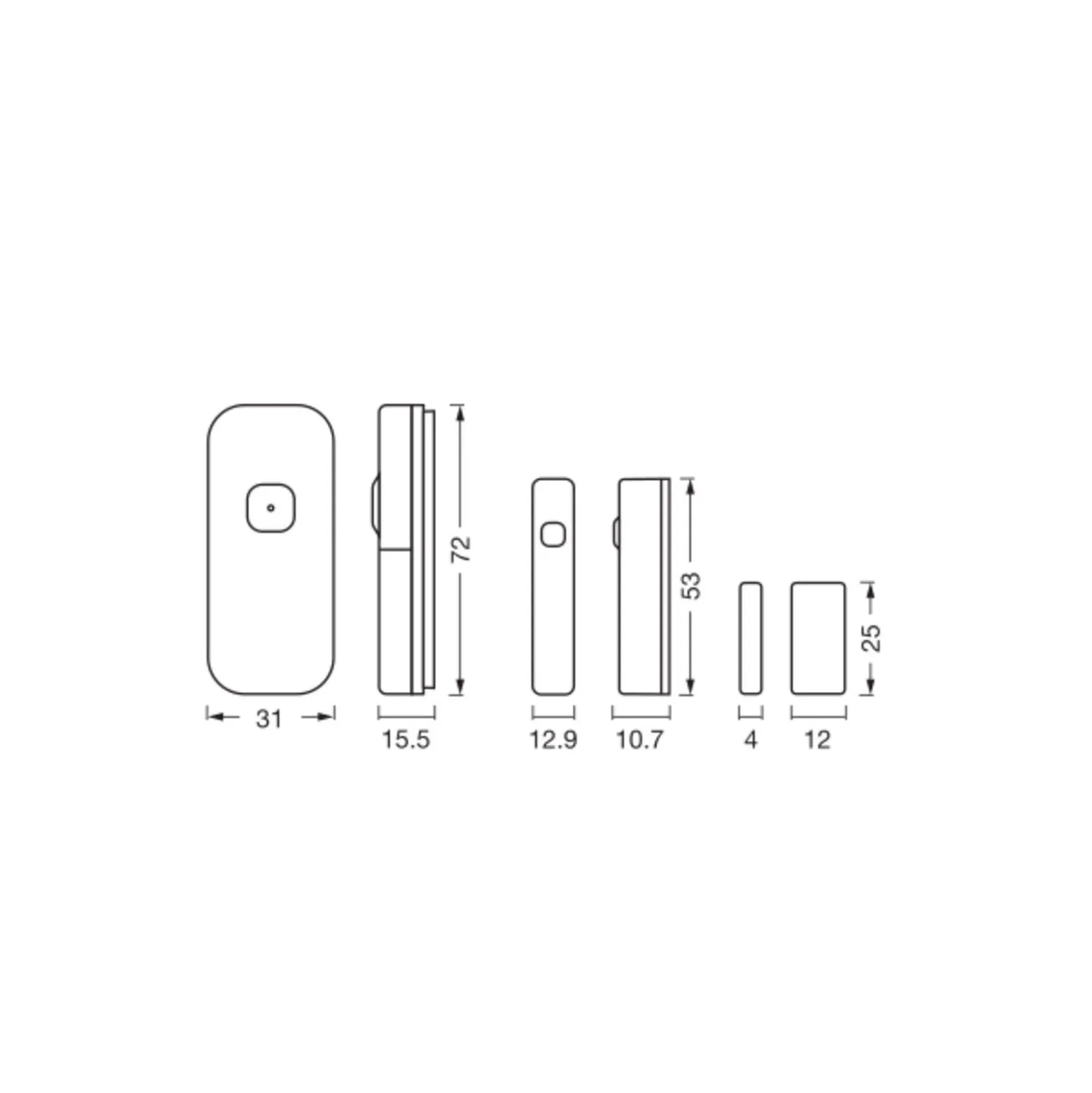 Ledvance Vivares Zigbee Contact Sensor