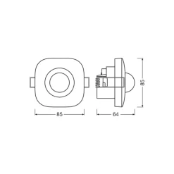 Ledvance Vivares Zigbee Sensor | Presence