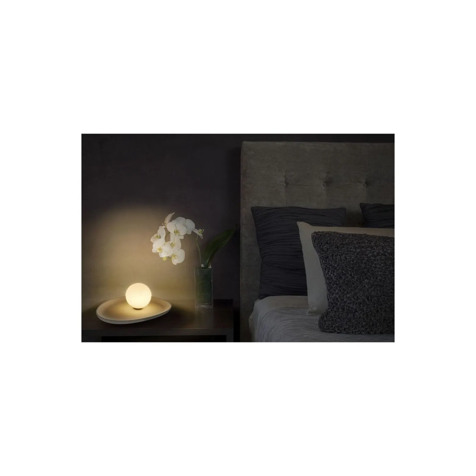 Ledvance Bordslampa Decor Betong Nest Betong Grå | Passande för 1x G9