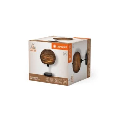 Ledvance Bordslampa Decor Boll Brun | Passande för 1x E27