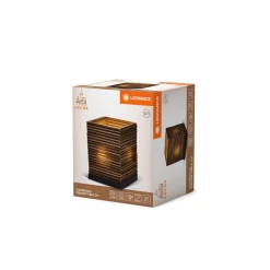 Ledvance Bordslampa Decor Fyrkant Brun | Passande för 1x E27
