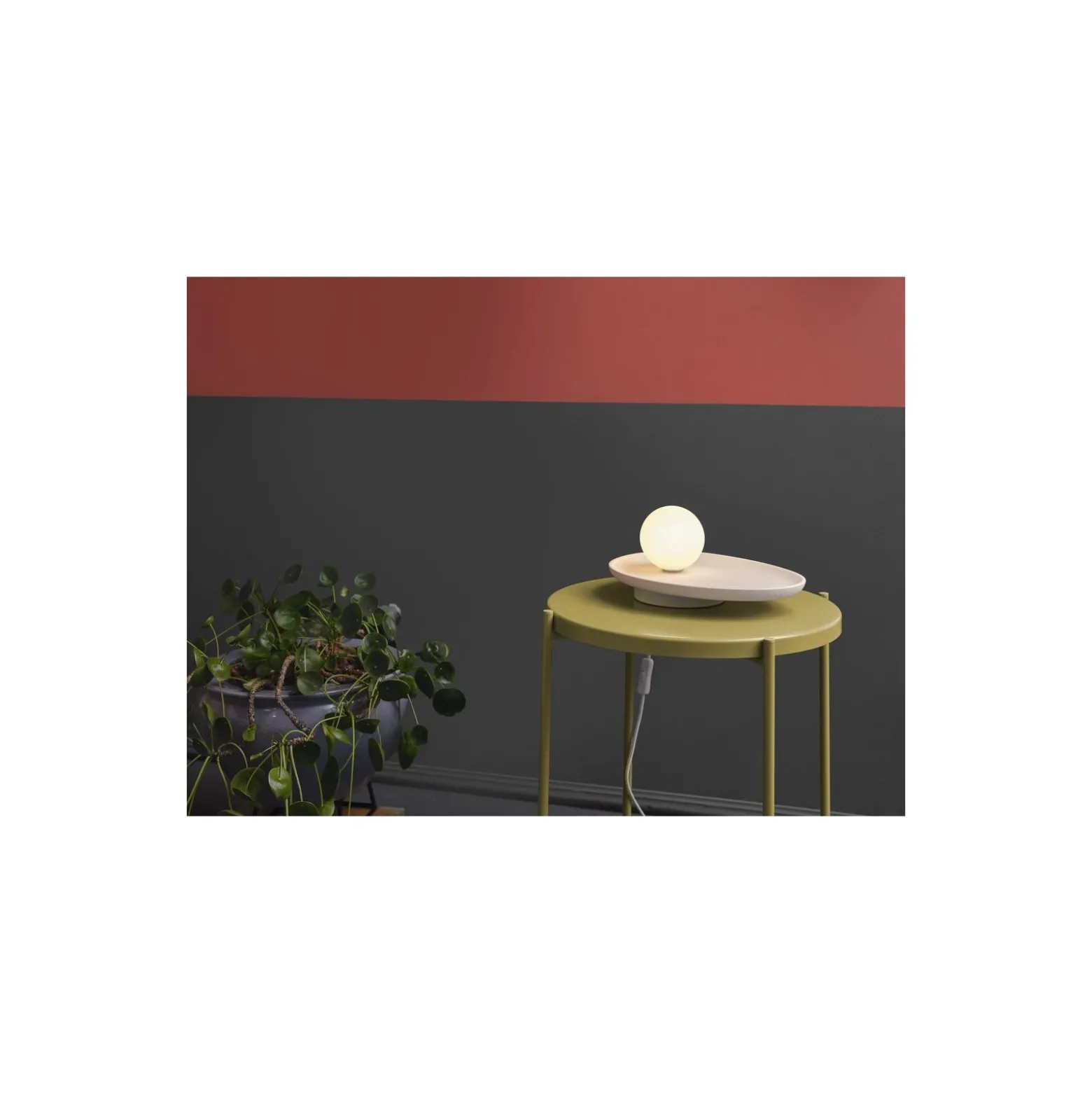 Ledvance Bordslampa Decor Nest Vit | Passande för 1x G9