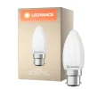Ledvance Classic LED B22 Kronljus Matt 3.4W 470lm - 827 Extra Varm Vit | Dimbar - Ersättare 40W
