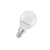 Ledvance Classic LED E14 Boll Matt 4.9W 470lm - 840 Kallvit | Ersättare 40W
