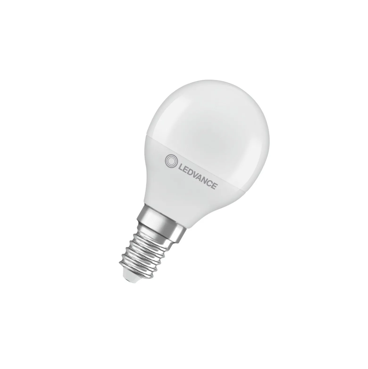 Ledvance Classic LED E14 Boll Matt 4.9W 470lm - 840 Kallvit | Ersättare 40W