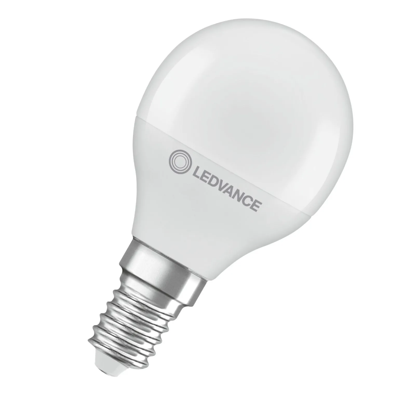 Ledvance Classic LED E14 Boll Matt 4.9W 470lm - 840 Kallvit | Ersättare 40W