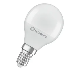 Ledvance Classic LED E14 Boll Matt 4.9W 470lm - 827 Extra Varm Vit | Ersättare 40W