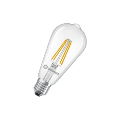 Ledvance Classic LED Edison E27 Päron Filament Klar 3.8W 806lm - 827 Extra Varm Vit | Ersättare 60W