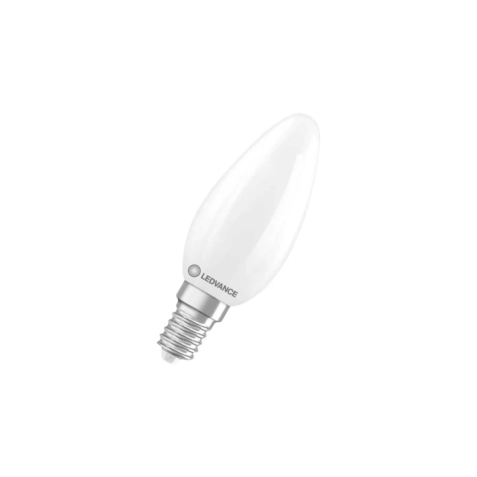 Ledvance Classic LED E14 Kronljus Matt 3.4W 470lm - 827 Extra Varm Vit | Dimbar - Ersättare 40W