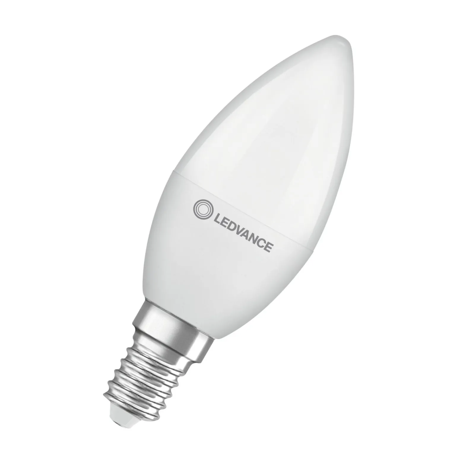 Ledvance Classic LED E14 Kronljus Matt 4.9W 470lm - 827 Extra Varm Vit | Ersättare 40W