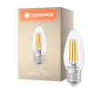 Ledvance Classic LED E27 Kronljus Filament Klar 3.4W 470lm - 827 Extra Varm Vit | Dimbar - Ersättare 40W