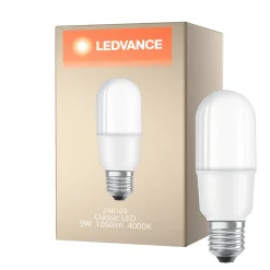 Ledvance Classic LED E27 Linjär Matt 9W 1050lm - 840 Kallvit | Ersättare 75W
