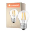 Ledvance Classic LED E27 Päron Filament Klar 3.4W 470lm - 927 Extra Varm Vit | Bästa färgåtergivning - Dimbar - Ersättare 40W