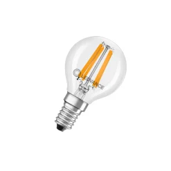 Ledvance Classic LED E14 Päron Filament Klar 4.2W 470lm - 927 Extra Varm Vit | Bästa färgåtergivning - Dimbar - Ersättare 40W