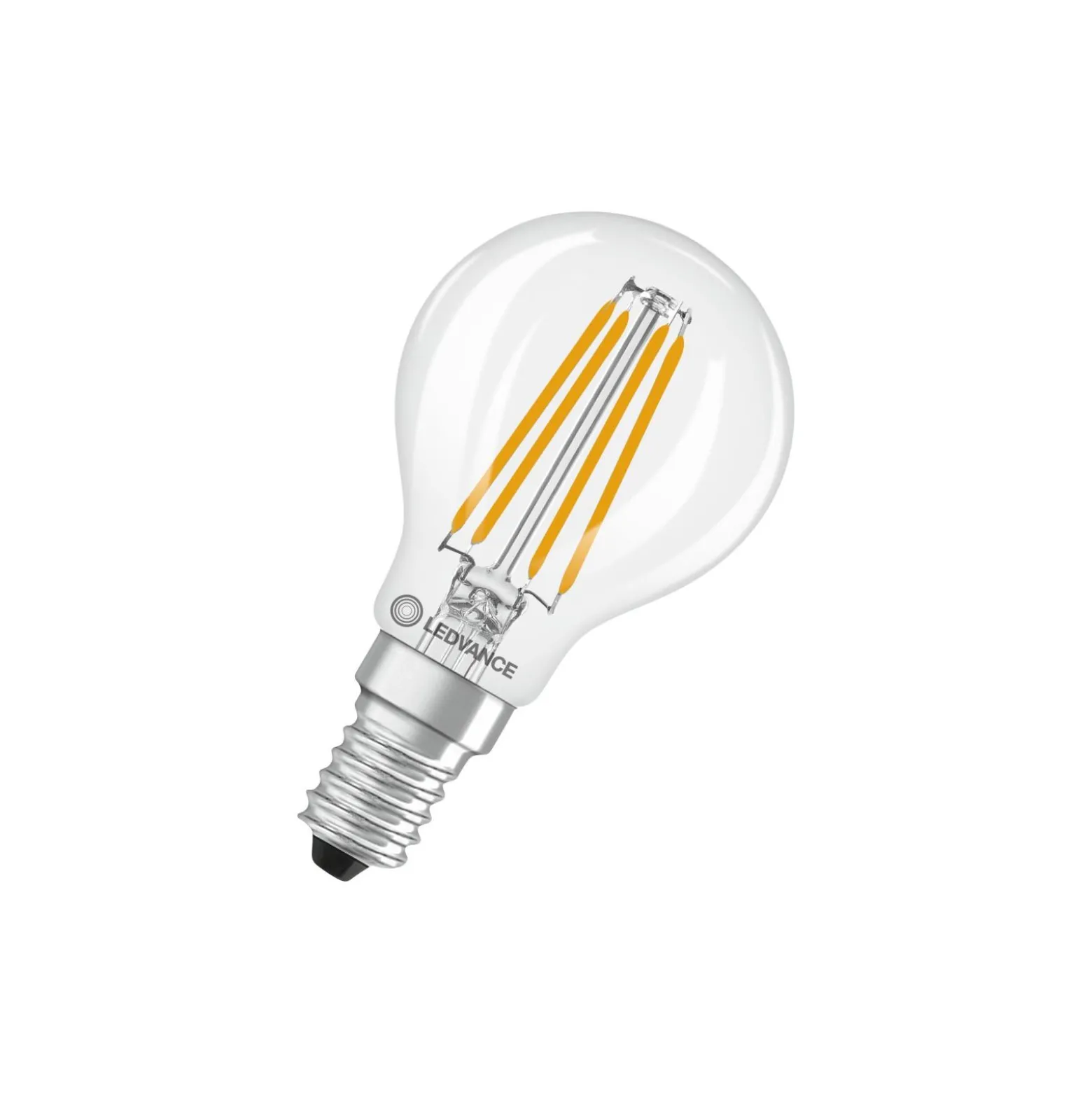 Ledvance Classic LED E14 Päron Filament Klar 2.2W 470lm - 827 Extra Varm Vit | Ersättare 40W