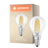 Ledvance Classic LED E14 Päron Filament Klar 2.5W 470lm - 827 Extra Varm Vit | Dimbar - Ersättare 40W