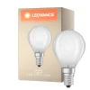 Ledvance Classic LED E14 Päron Filament Matt 3.4W 470lm - 940 Cool white | Bästa färgåtergivning - Dimbar - Ersättare 40W