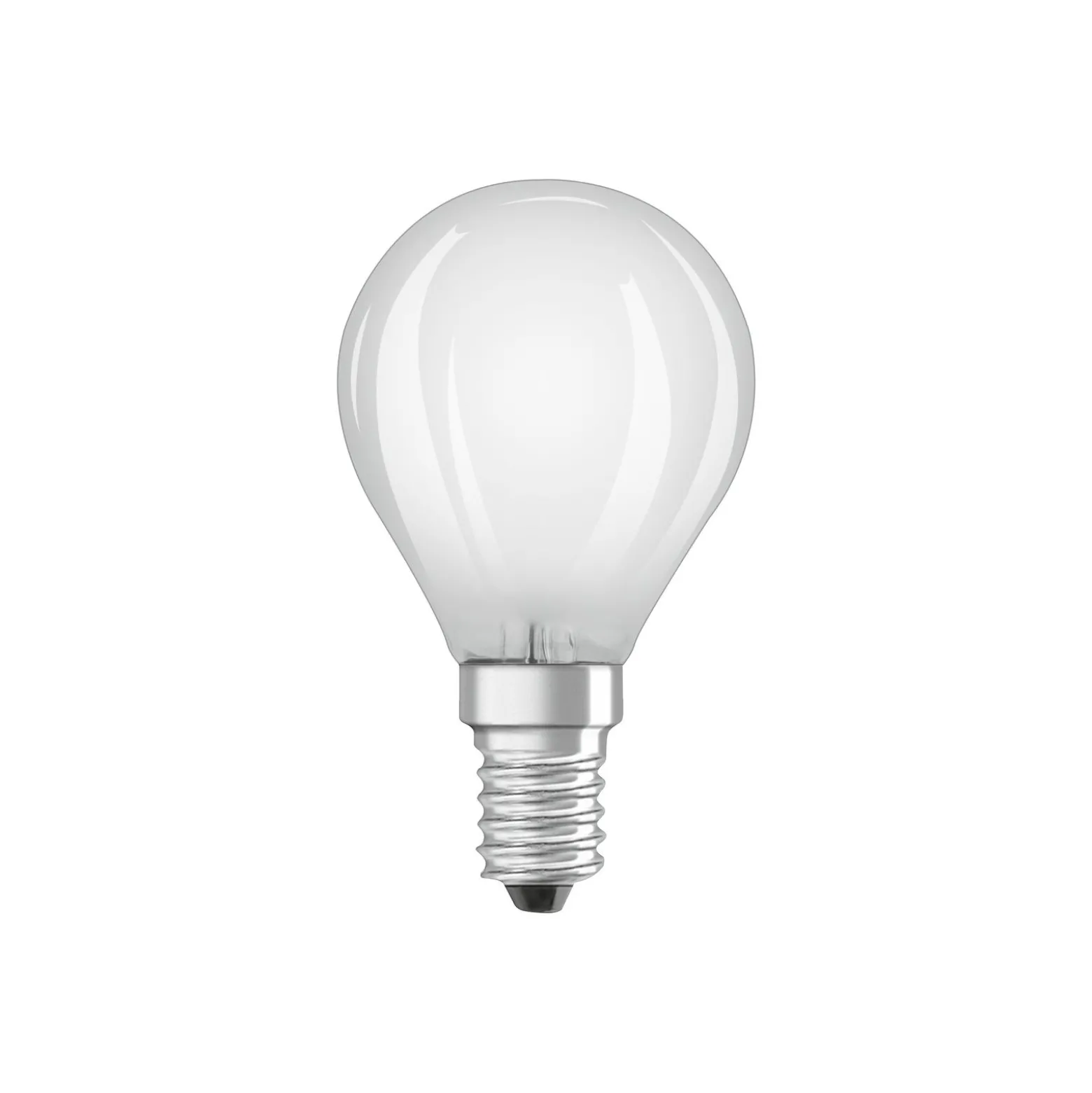 Ledvance Classic LED E14 Päron Filament Matt 3.4W 470lm - 940 Cool white | Bästa färgåtergivning - Dimbar - Ersättare 40W