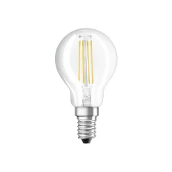 Ledvance Classic LED E14 Päron Filament Klar 3.4W 470lm - 940 Cool white | Bästa färgåtergivning - Dimbar - Ersättare 40W