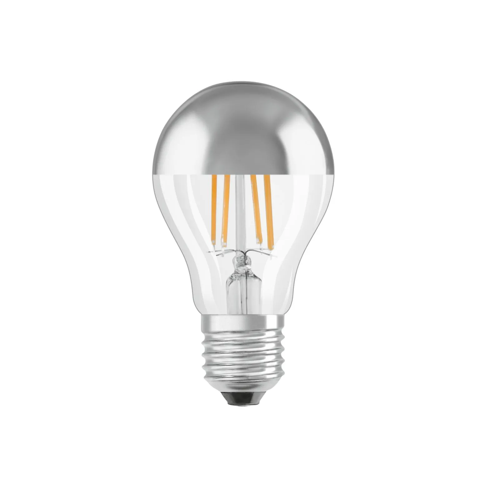 Ledvance Classic LED E27 Päron Filament Mirror 6.5W 650lm - 827 Extra Varm Vit | Ersättare 50W