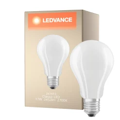Ledvance Classic LED E27 Päron Filament Matt 17W 2452lm - 827 Extra Varm Vit | Ersättare 150W