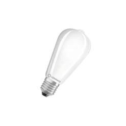 Ledvance Classic LED E27 Päron Filament Matt 6.5W 730lm - 827 Extra Varm Vit | Ersättare 55W