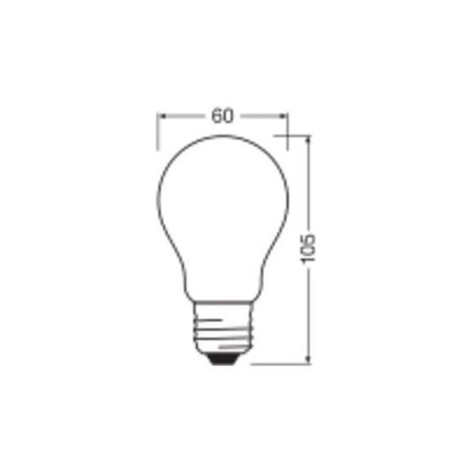 Ledvance Classic LED E27 Päron Matt 11W 1521lm - 827 Extra Varm Vit | Ersättare 100W