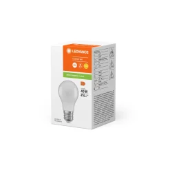 Ledvance Classic LED E27 Päron Matt 4.9W 470lm - 827 Extra Varm Vit | Ersättare 40W