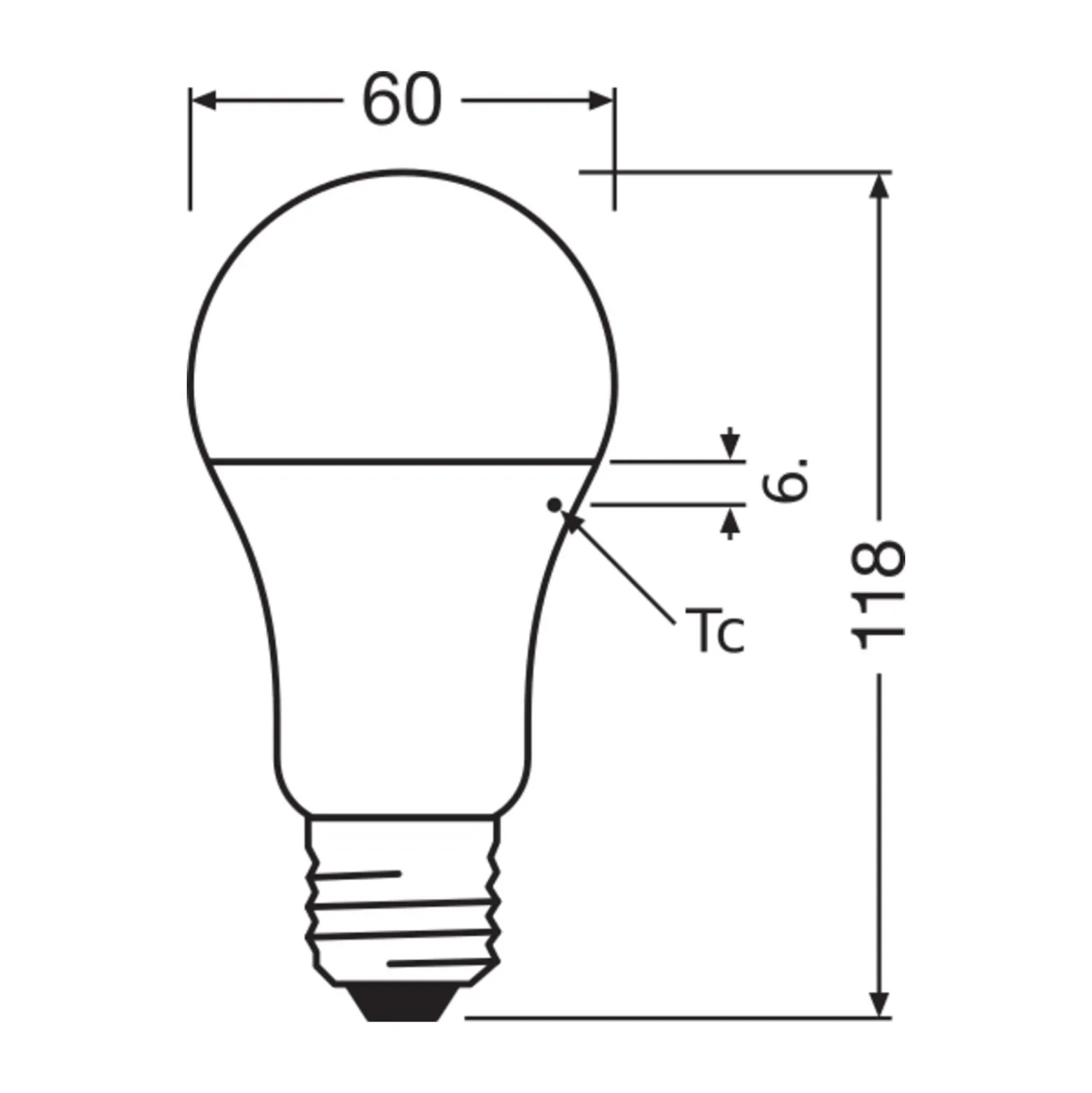 Ledvance Classic LED E27 Päron Matt 13W 1521lm - 827 Extra Varm Vit | Ersättare 100W