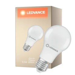 Ledvance Classic LED E27 Päron Matt 8.5W 806lm - 840 Kallvit | Ersättare 60W