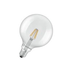 Ledvance Classic LED Globe LED E27 Globe Filament Klar 3.4W 470lm - 827 Extra Varm Vit | Ersättare 40W
