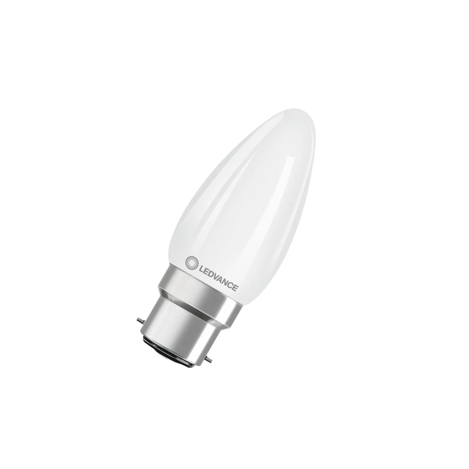 Ledvance Classic Performance LED Lampa B22d Kronljus Filament Matt 4.8W 470lm - 827 Extra Varm Vit | Dimbar - Ersättare 40W