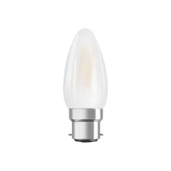 Ledvance Classic Performance LED Lampa B22d Kronljus Filament Matt 4W 470lm - 827 Extra Varm Vit | Ersättare 40W