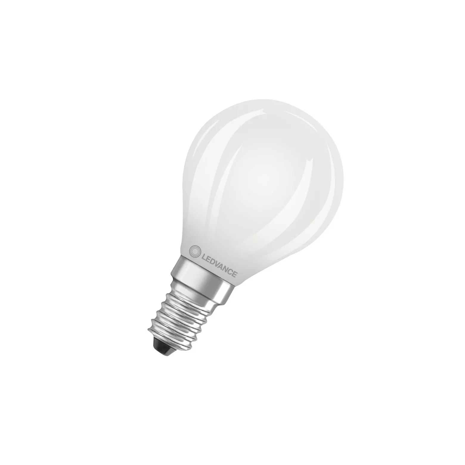Ledvance Classic Superior LED Lampa E14 Päron Filament Matt 4.2W 470lm - 927 Extra Varm Vit | Bästa färgåtergivning - Dimbar - Ersättare 40W