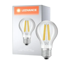 Ledvance Classic Superior LED Lampa E27 Päron Filament Klar 13.8W 1521lm - 927 Extra Varm Vit | Bästa färgåtergivning - Dimbar - Ersättare 100W