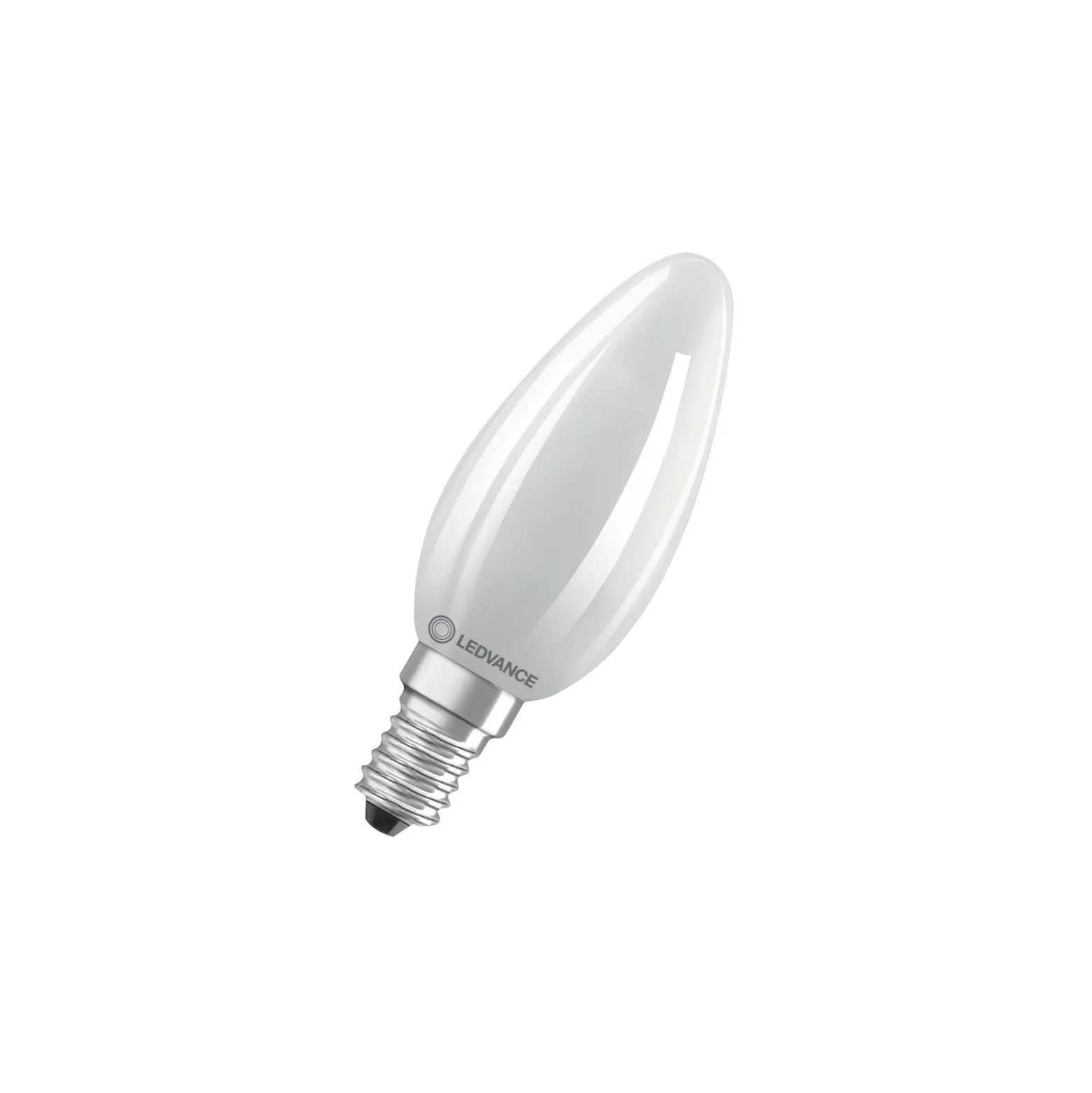 Ledvance Classic Superior LED Lampa E14 Kronljus Filament Matt 4.2W 470lm - 927 Extra Varm Vit | Bästa färgåtergivning - Dimbar - Ersättare 40W