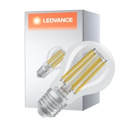 Ledvance Classic Superior LED Lampa E27 Päron Filament Klar 7.2W 1521lm - 840 Kallvit | Ersättare 100W